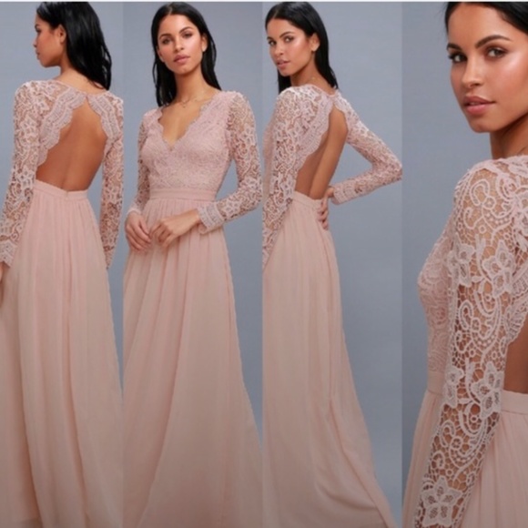 strapless open back dress Pink Ruffle Dress Bardot Layered Frill Sleeve Dress main image 1